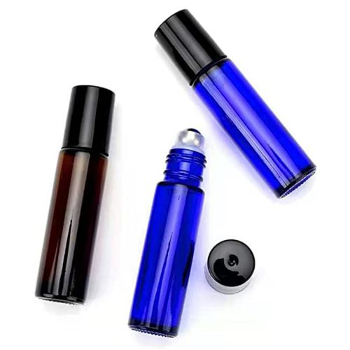 Roll-On Flasche, blau