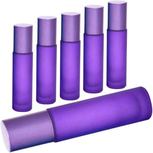 Roll-On Flaschen, Mattglas, violett